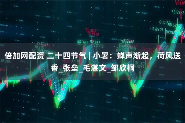 倍加网配资 二十四节气 | 小暑：蝉声渐起，荷风送香_张垒_毛湛文_邹欣桐